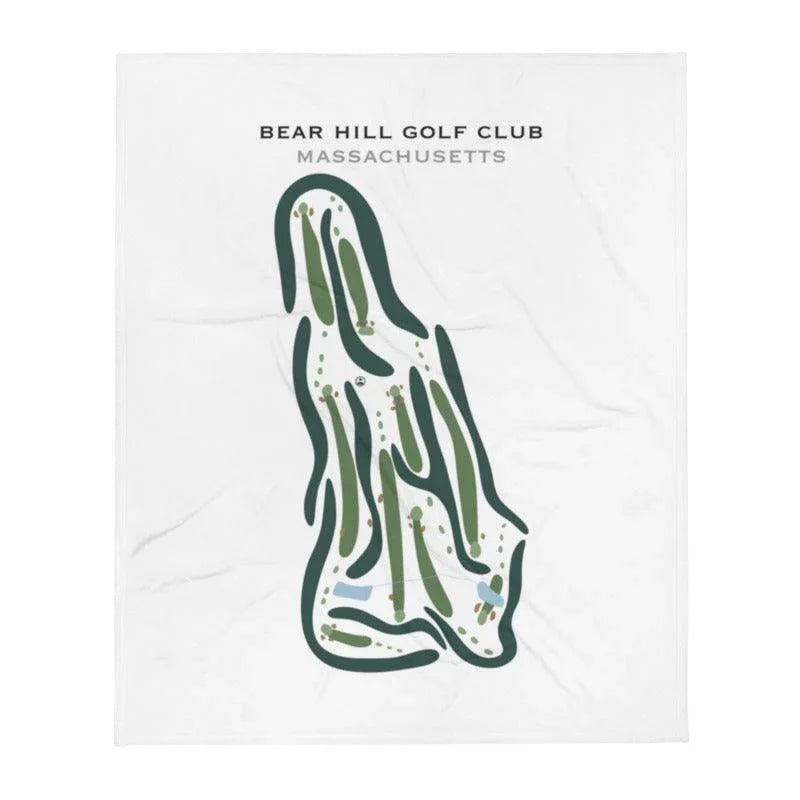 Bear Hill Golf Club, Massachusetts - Printed Golf Courses