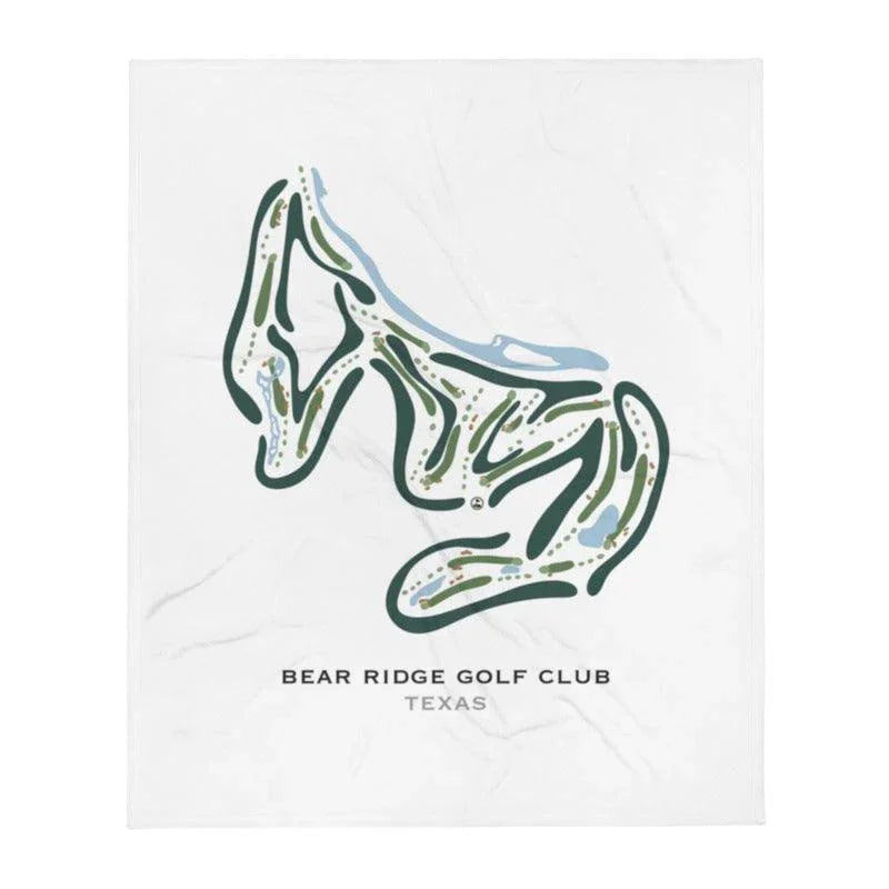 Bear Ridge Golf Club, Texas - Printed Golf Courses