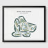 Bear Trap Dunes, Delaware - Printed Golf Courses