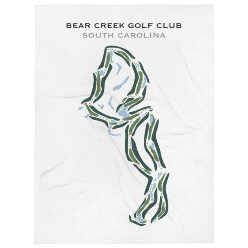 Bear Creek Golf Club, South Carolina - Printed Golf Courses