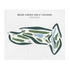 Bear Creek Golf Course, Oregon - Printed Golf Courses