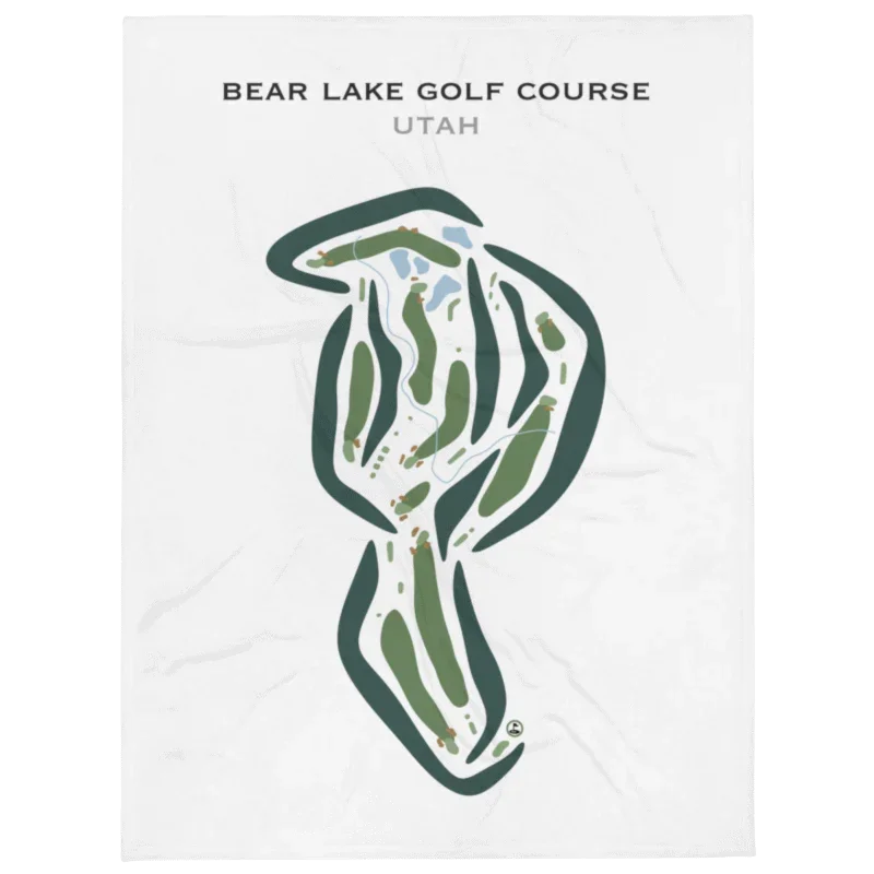 Bear Lake Golf Course, Garden City Utah - Printed Golf Courses