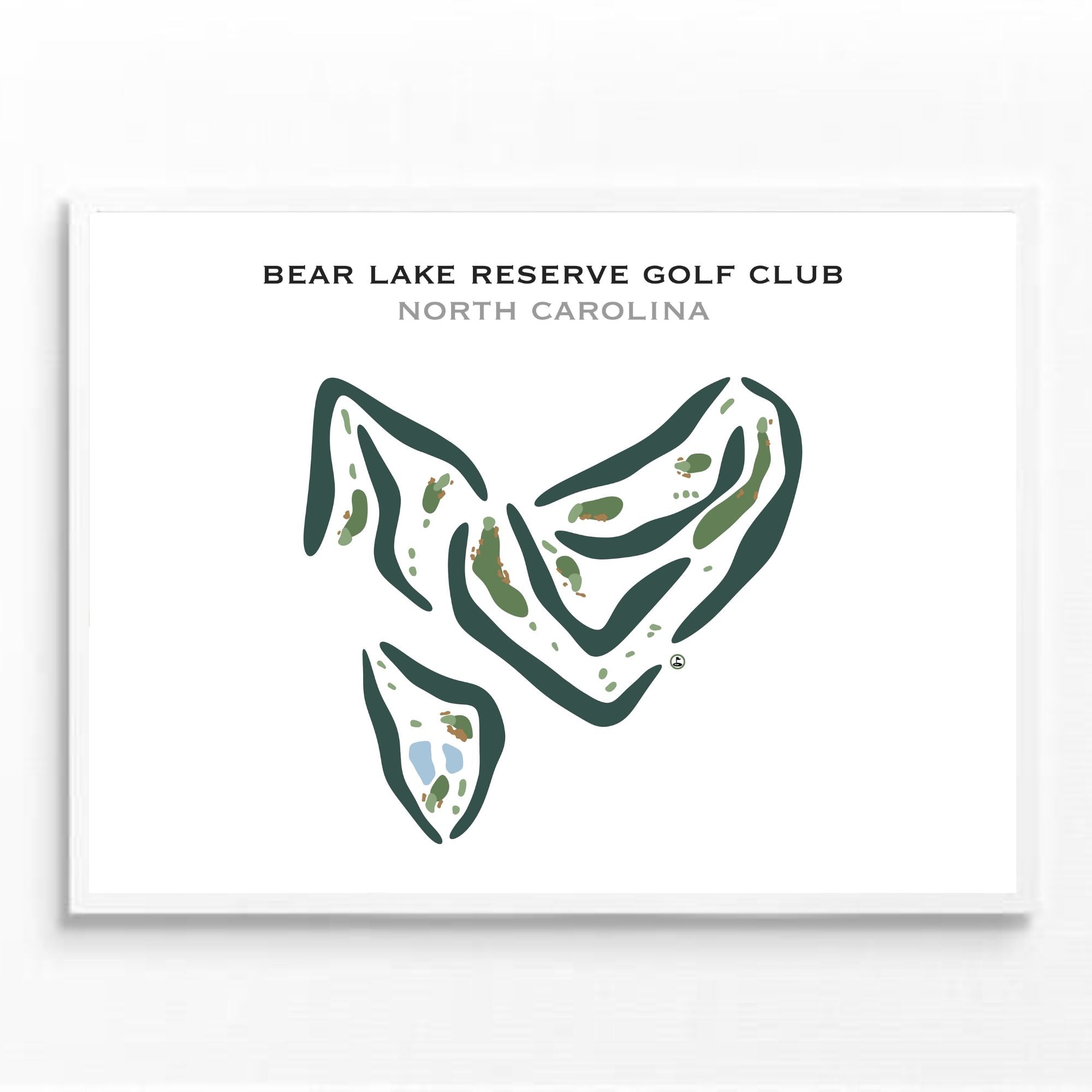 Bear Lake Reserve Golf Club, North Carolina - Printed Golf Courses