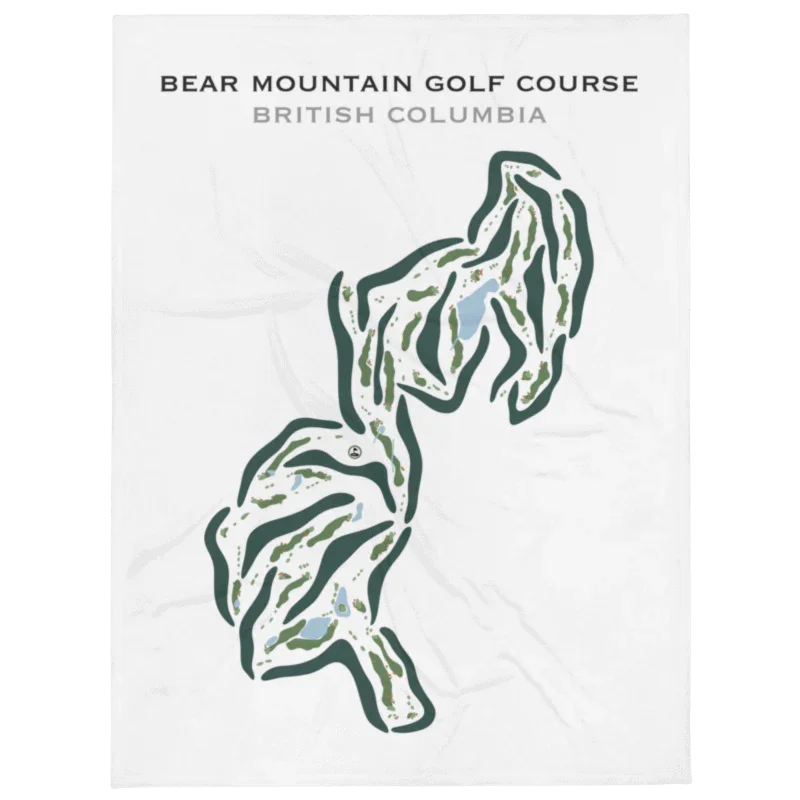 Bear Mountain Golf Course, Victoria, BC, Canada - Printed Golf Courses