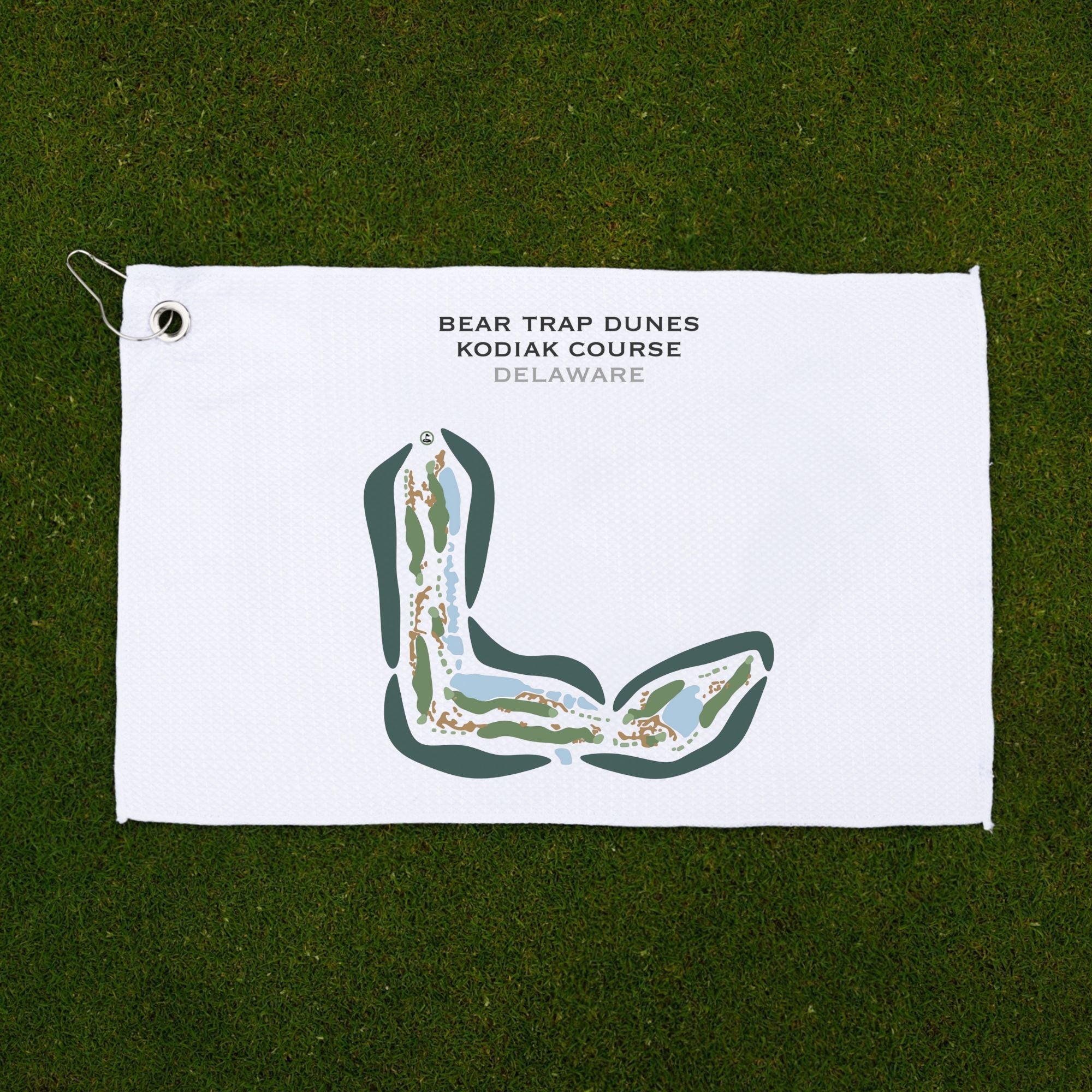 Bear Trap Dunes, Kodiak Course, Delaware - Printed Golf Courses