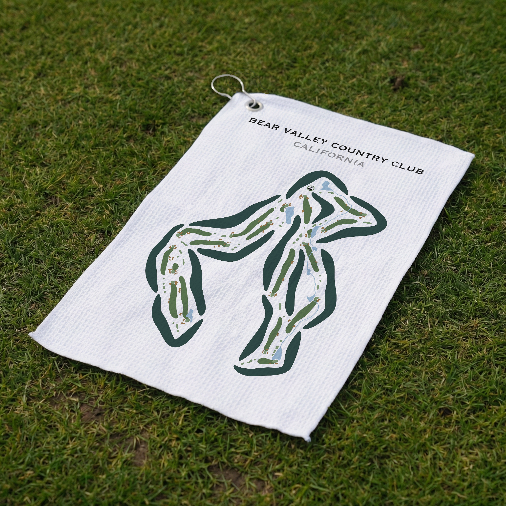Bear Valley Country Club, California - Printed Golf Courses
