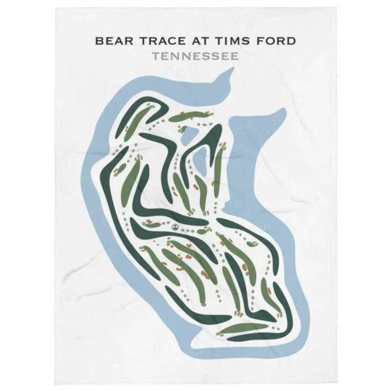 Bear Trace At Tims Ford State, Tennessee - Printed Golf Courses