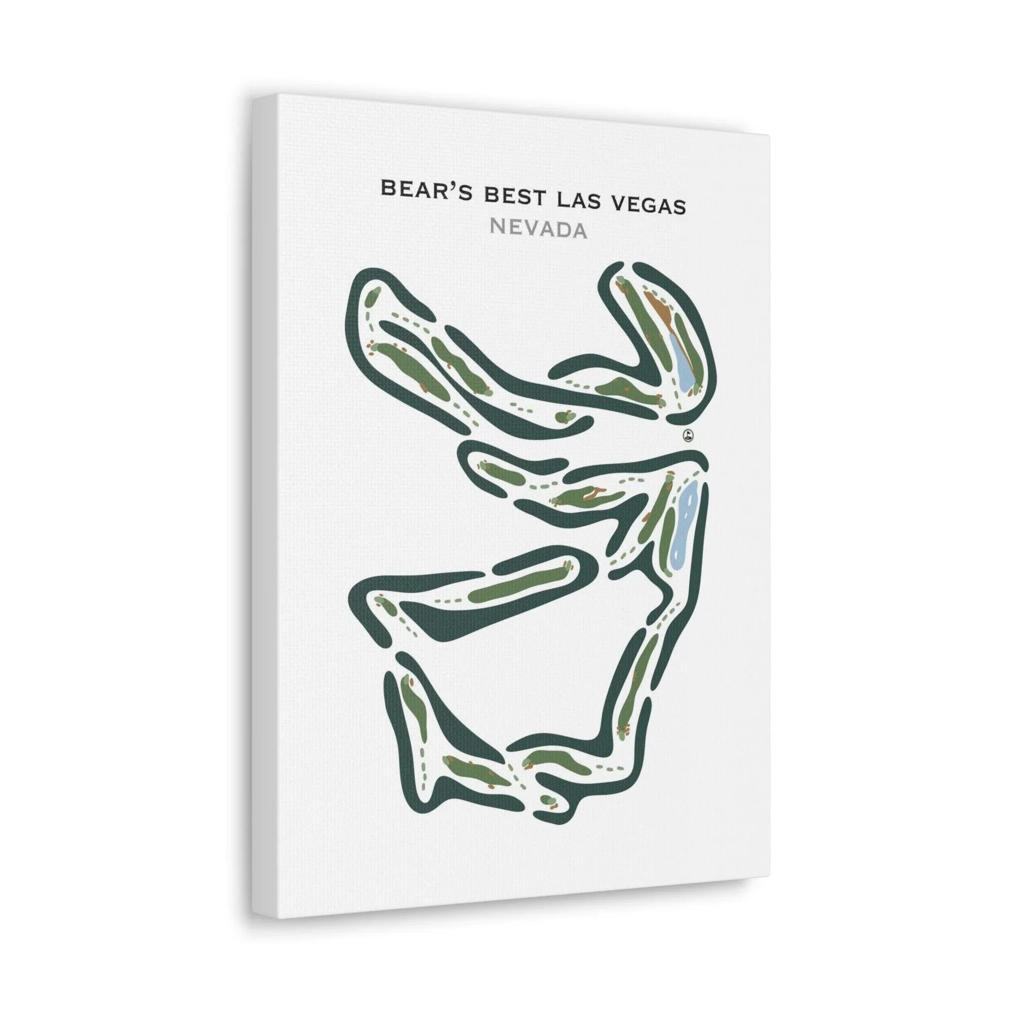 Bear's Best Las Vegas, Nevada - Printed Golf Courses