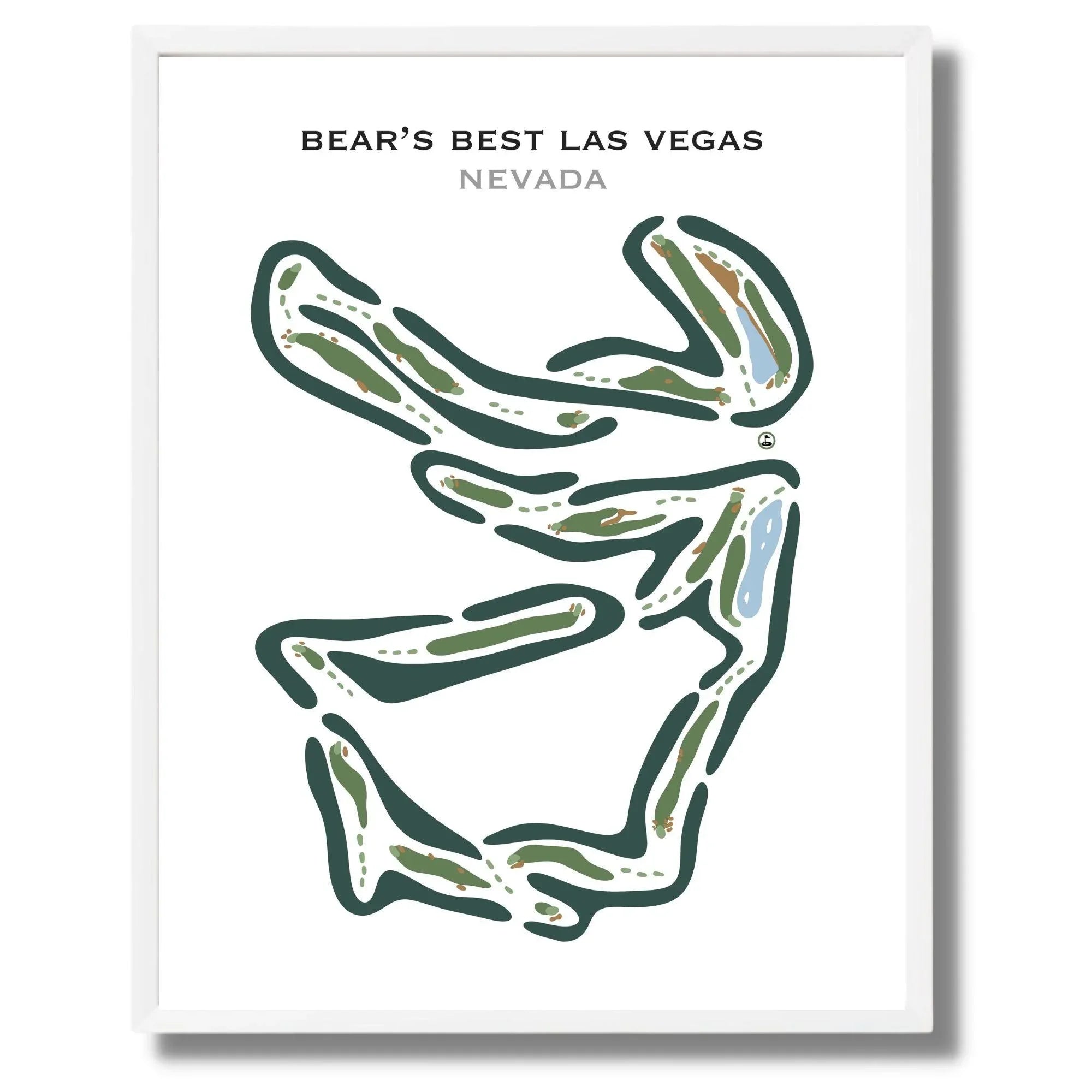 Bear's Best Las Vegas, Nevada - Printed Golf Courses