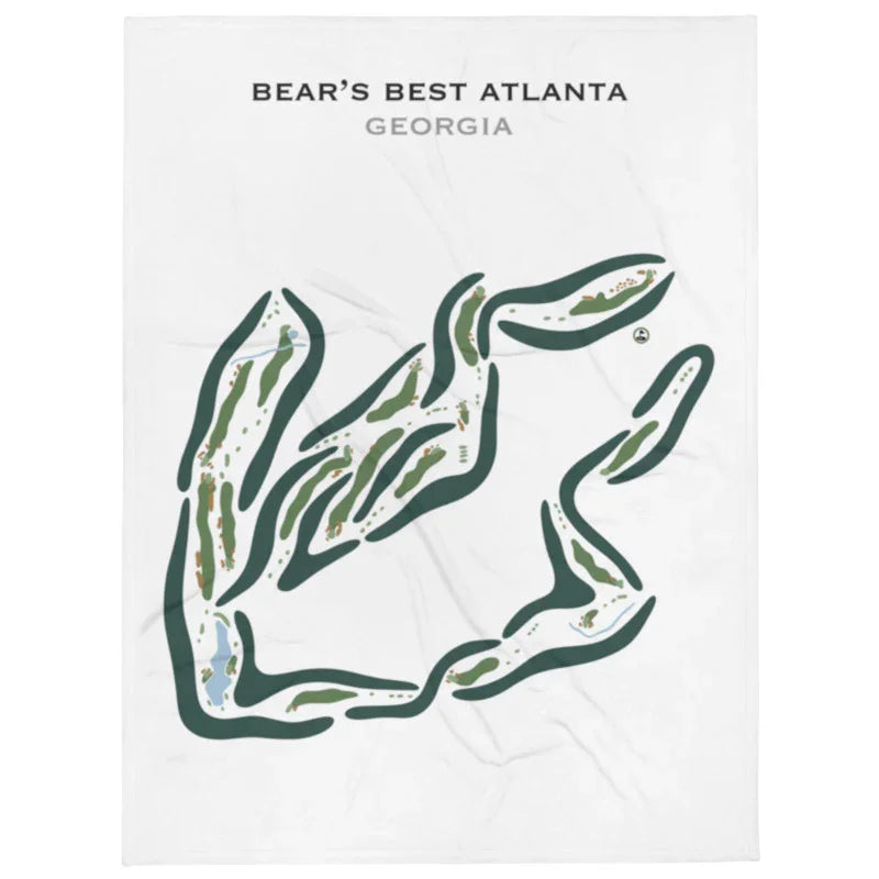 Bear's Best Atlanta, Georgia - Printed Golf Courses