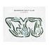 Bearspaw Golf Club, Alberta, Canada - Printed Golf Courses