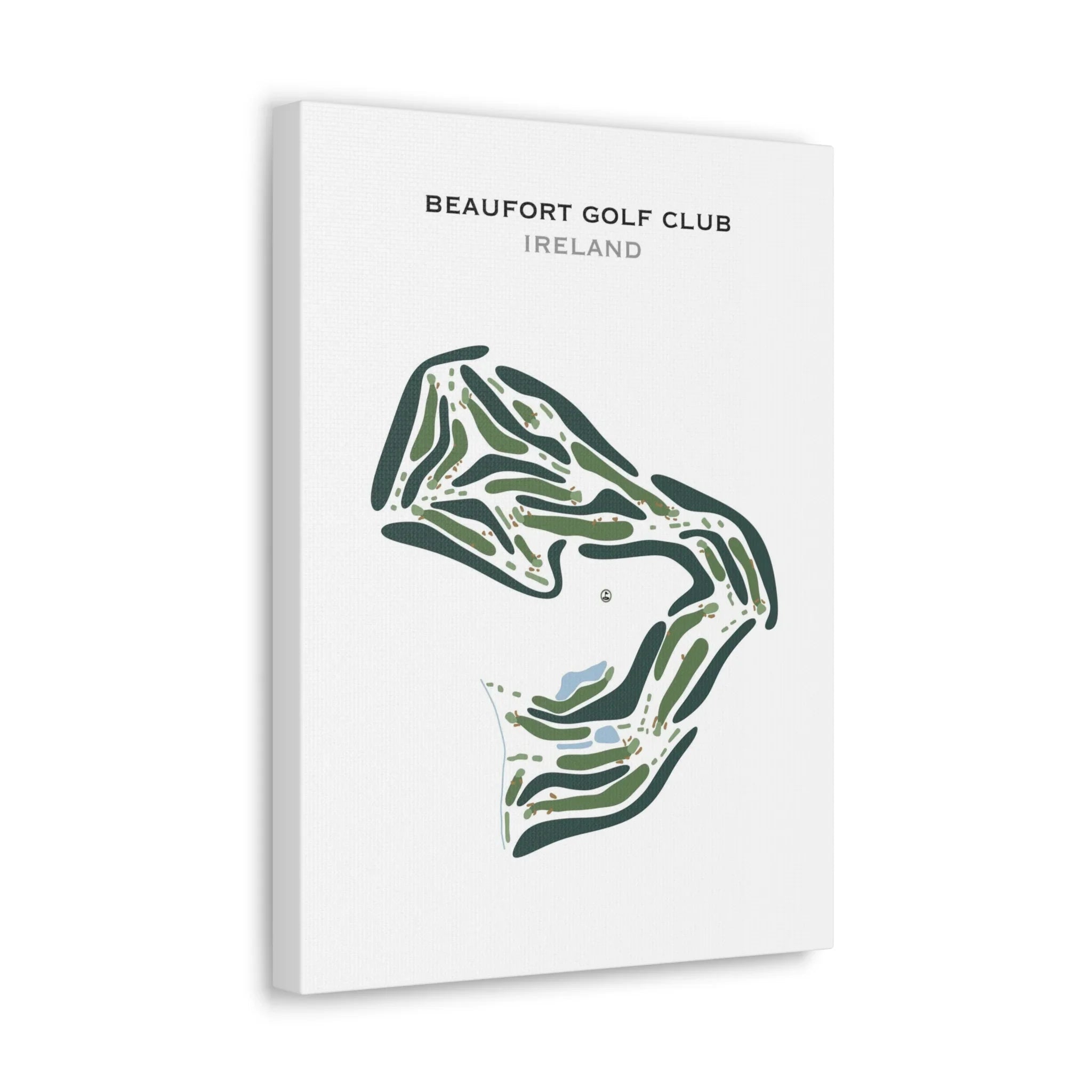 Beaufort Golf Club, Ireland - Printed Golf Course