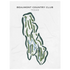 Beaumont Country Club, Texas - Printed Golf Courses
