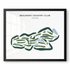 Beaumont Country Club, Texas - Printed Golf Courses