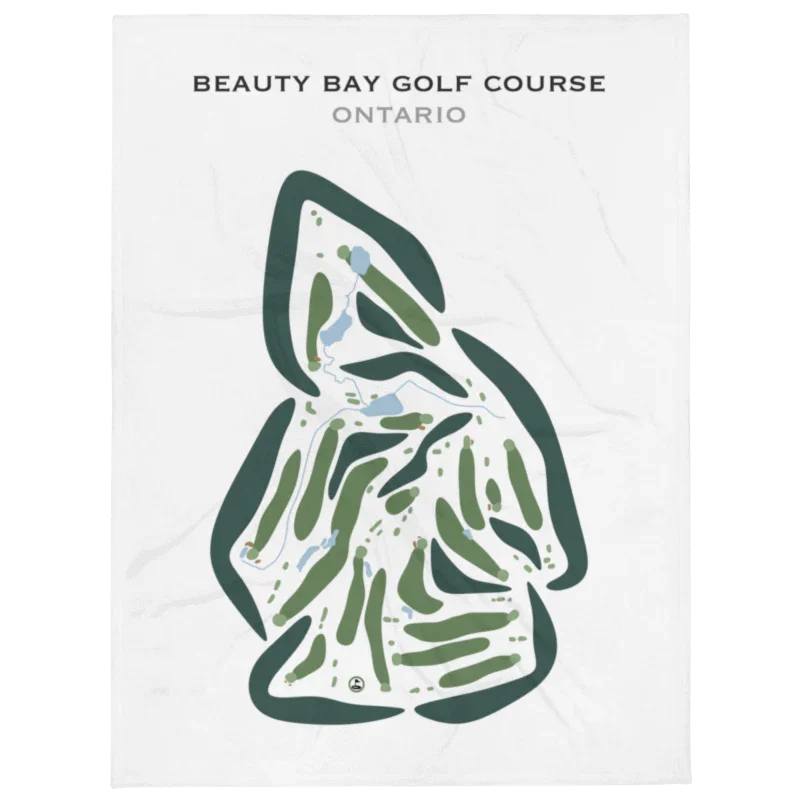 Beauty Bay Golf Course, Canada - Printed Golf Courses
