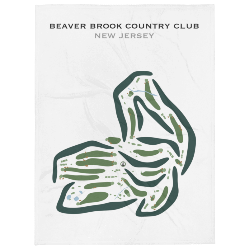 Beaver Brook Country Club, New Jersey - Printed Golf Courses
