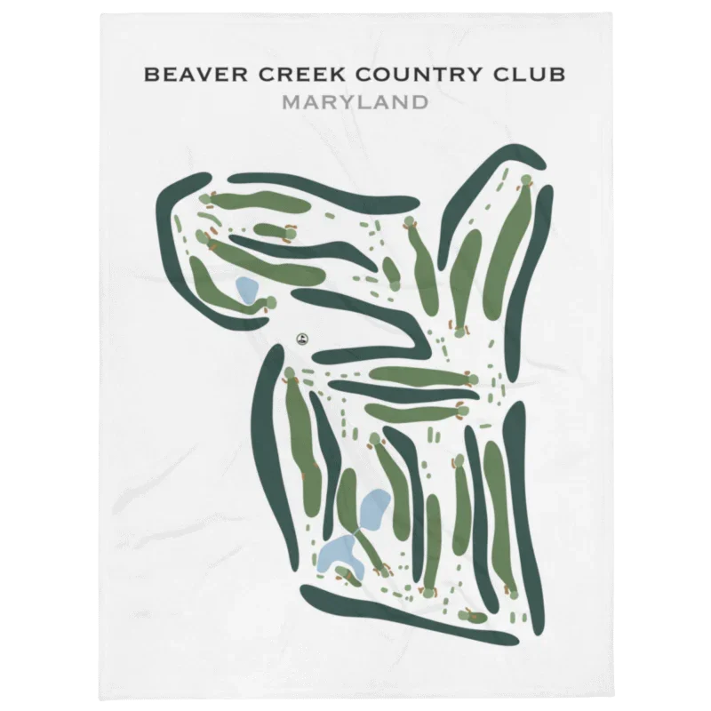 Beaver Creek Country Club, Maryland - Printed Golf Course
