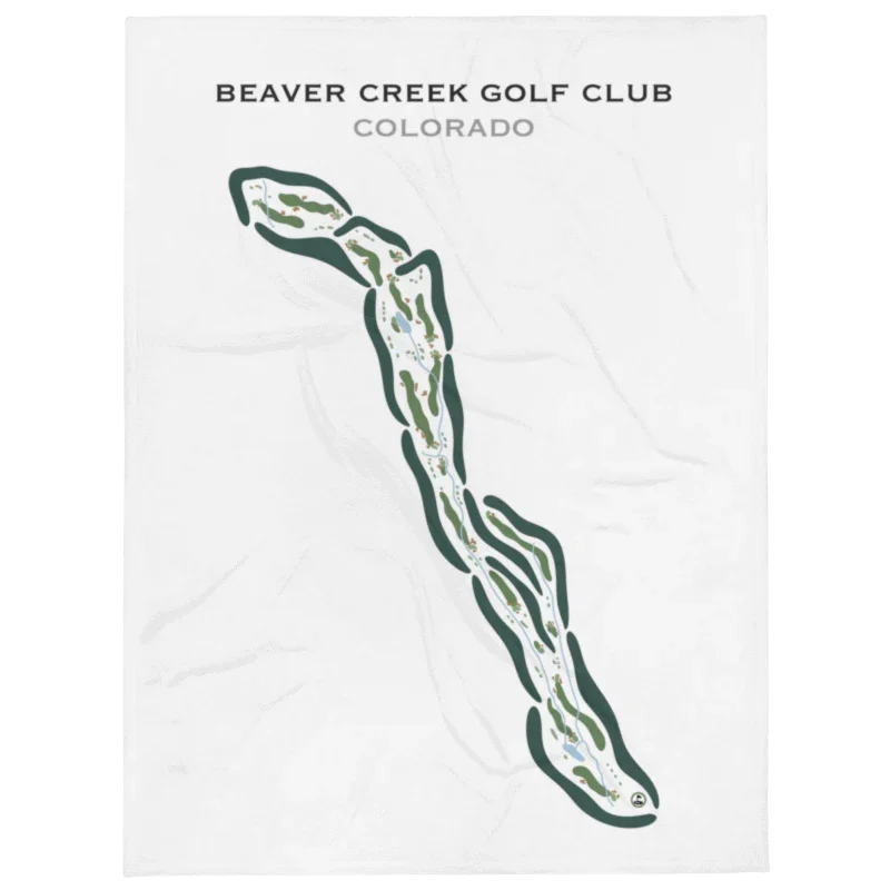 Beaver Creek Golf Club, Colorado - Printed Golf Courses