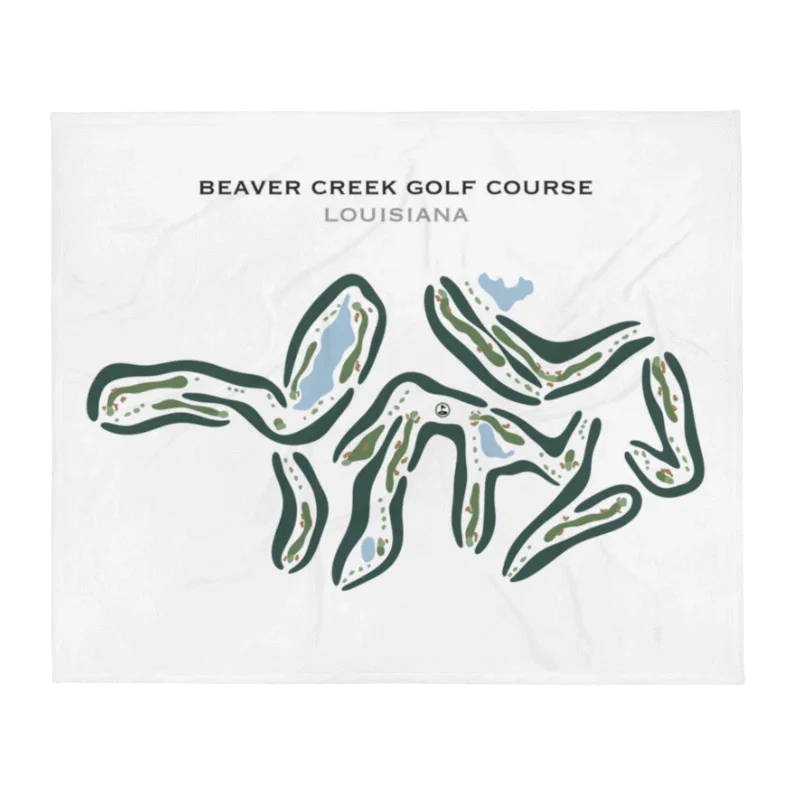 Beaver Creek Golf Course, Louisiana - Printed Golf Courses