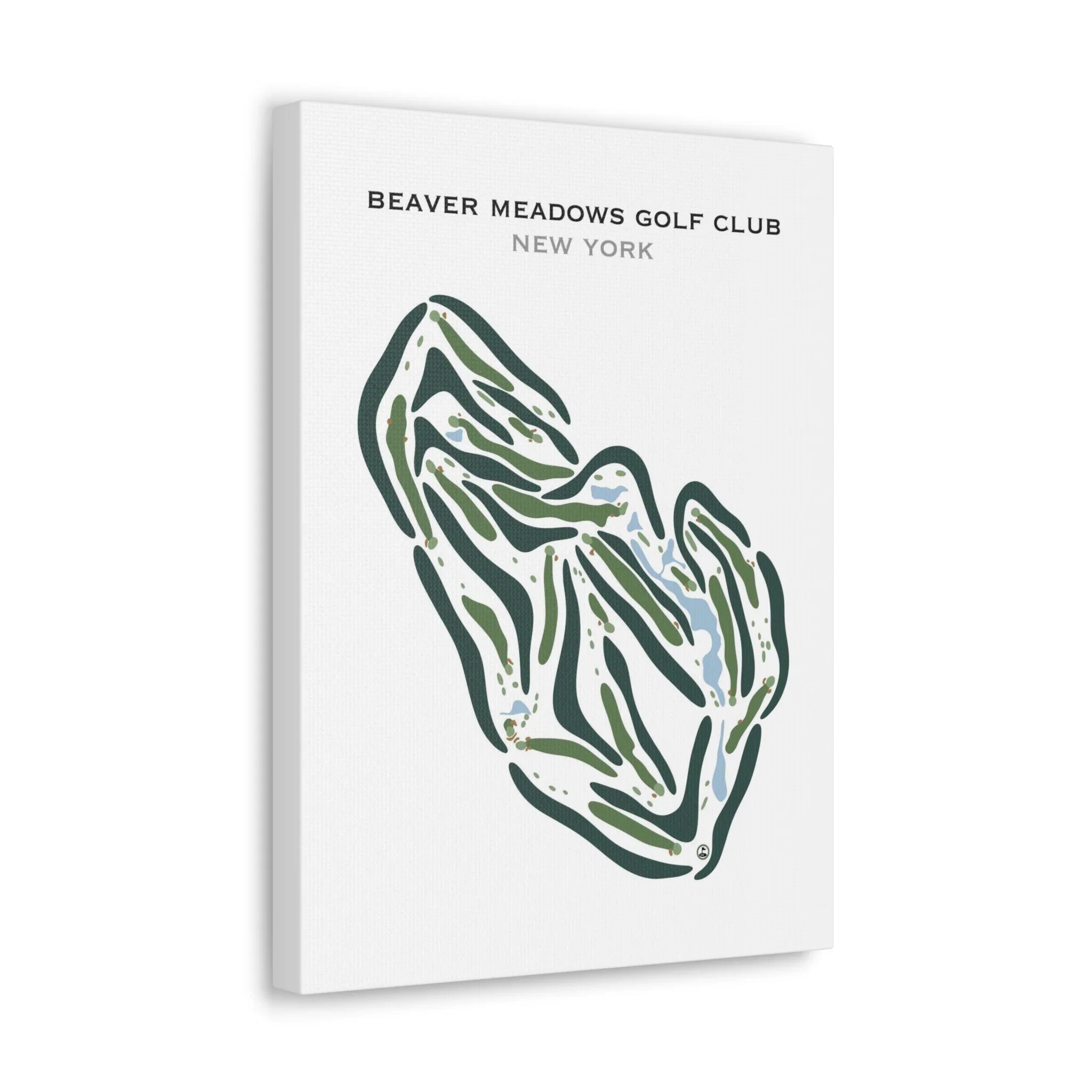 Beaver Meadows Golf Club, New York - Printed Golf Courses