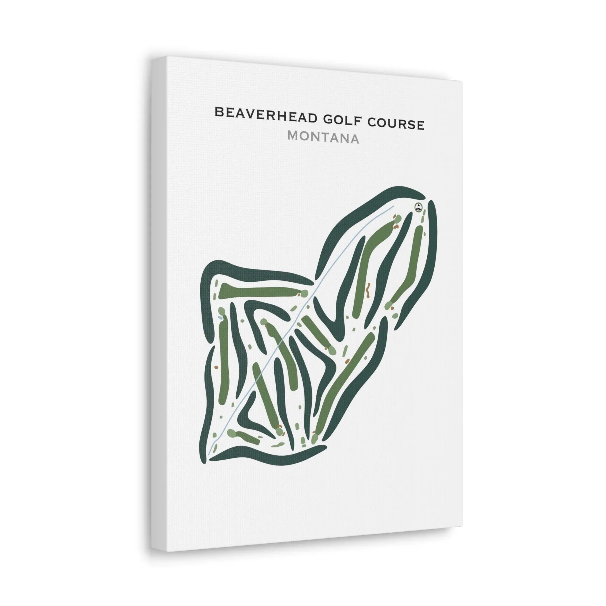 Beaverhead Golf Course, Montana - Printed Golf Courses