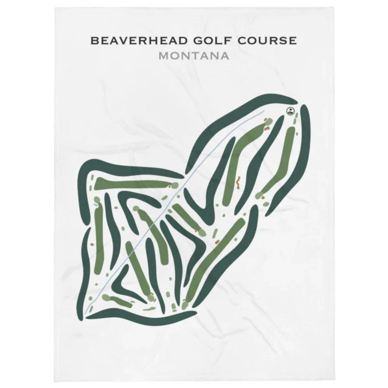 Beaverhead Golf Course, Montana - Printed Golf Courses