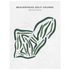 Beaverhead Golf Course, Montana - Printed Golf Courses
