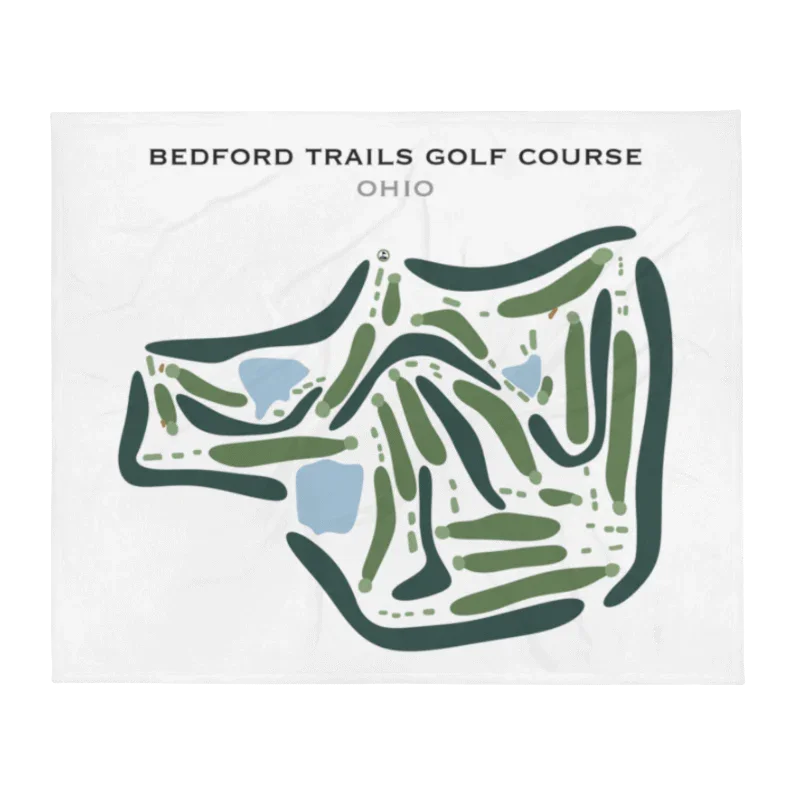 Bedford Trails Golf Course, Ohio - Printed Golf Courses