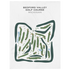 Bedford Valley Golf Course, Michigan - Printed Golf Courses