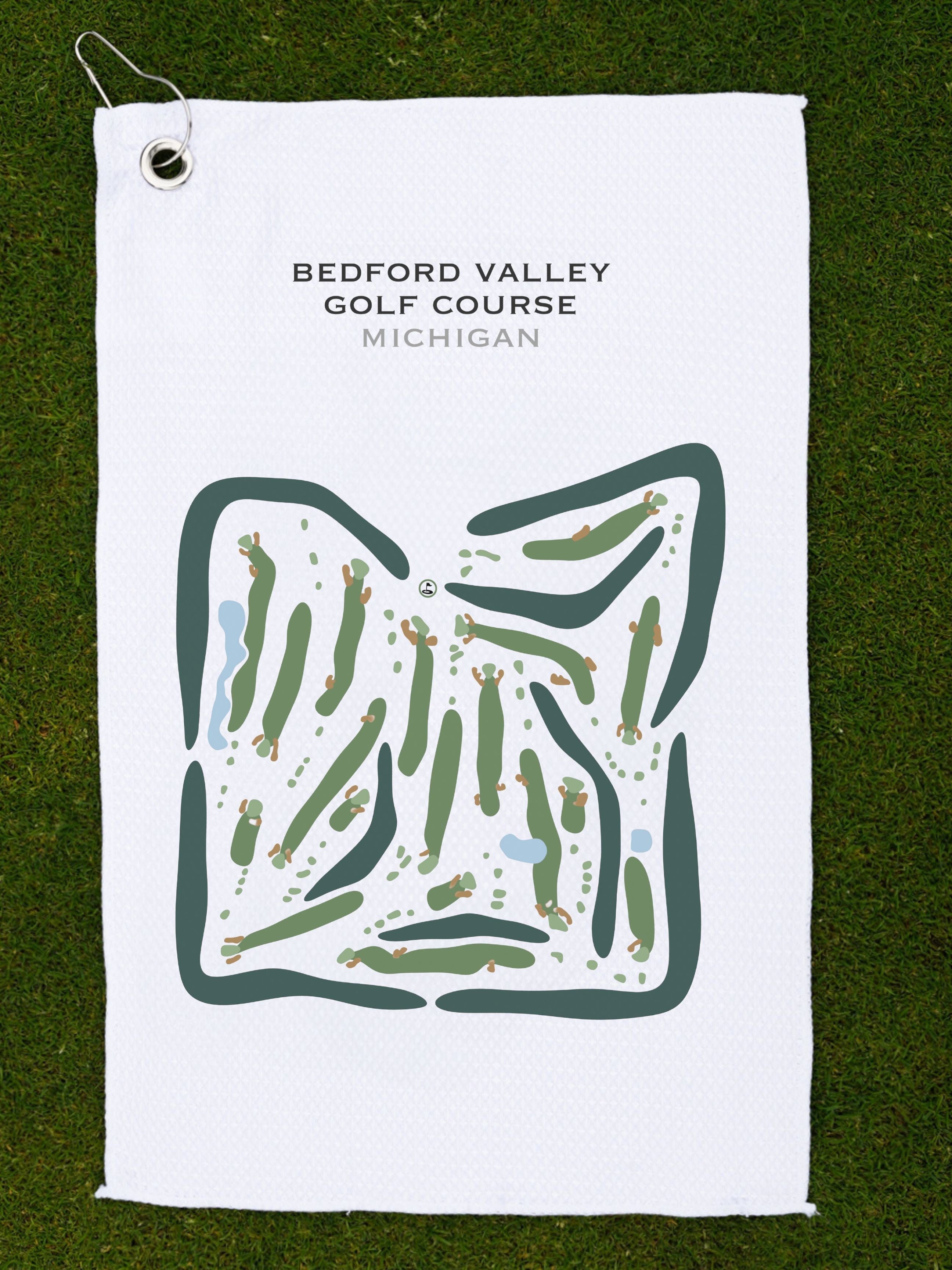 Bedford Valley Golf Course, Michigan - Printed Golf Courses