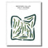 Bedford Valley Golf Course, Michigan - Printed Golf Courses