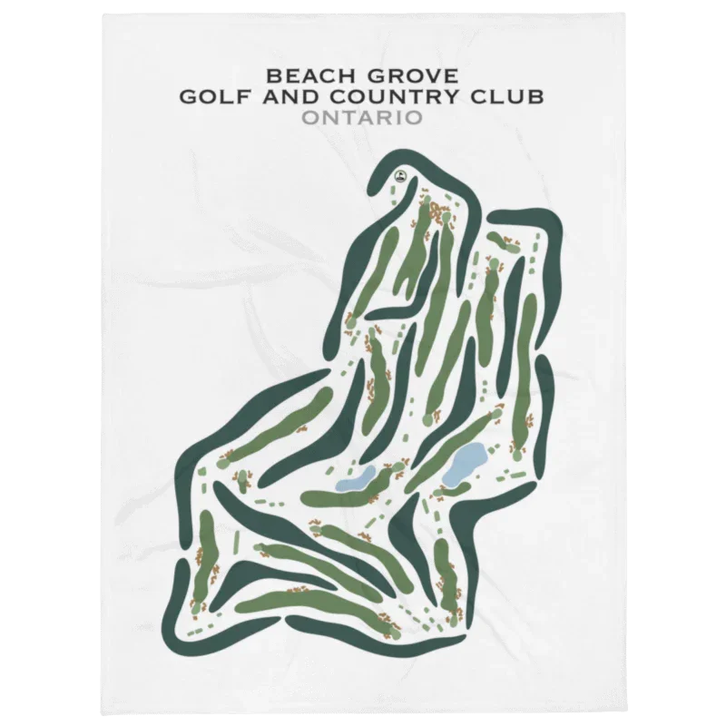 Beach Grove Golf and Country Club, Ontario - Printed Golf Courses