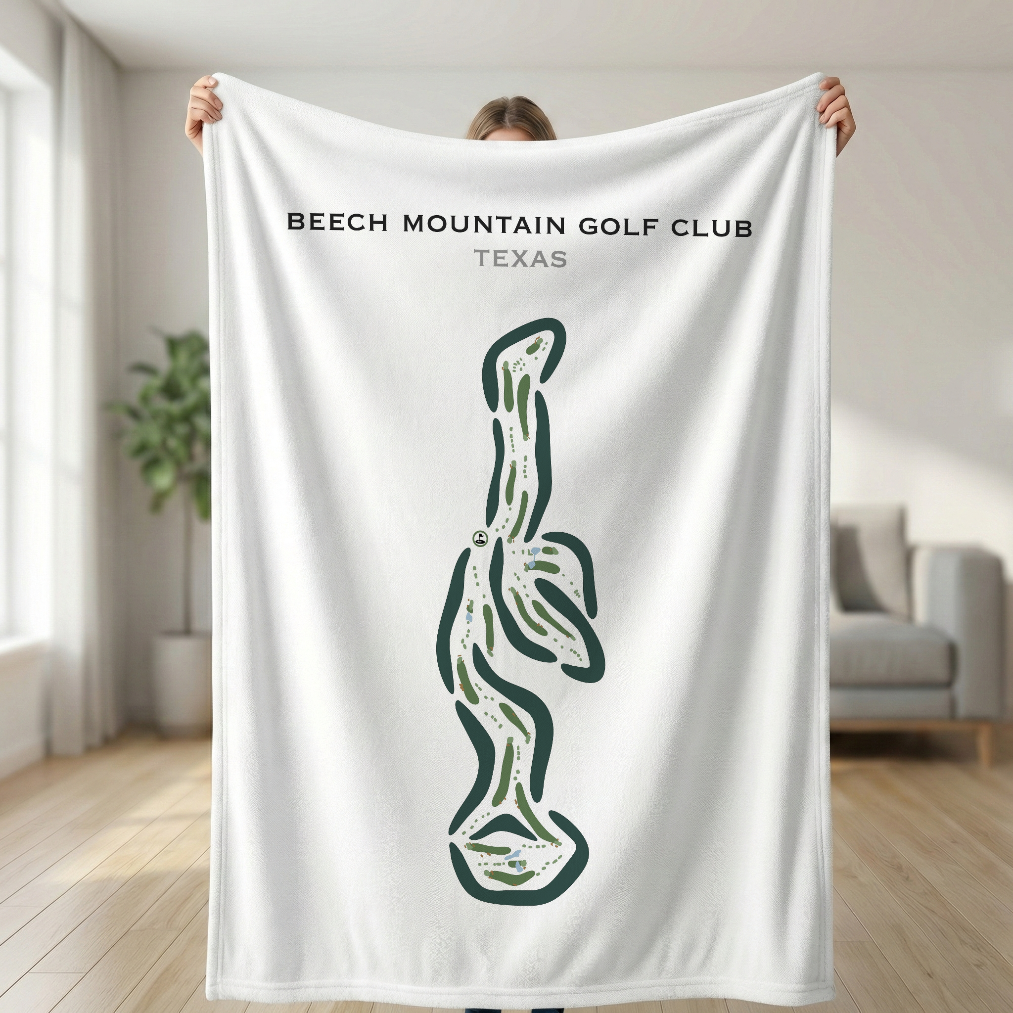 Beech Mountain Golf Club, North Carolina - Printed Golf Courses