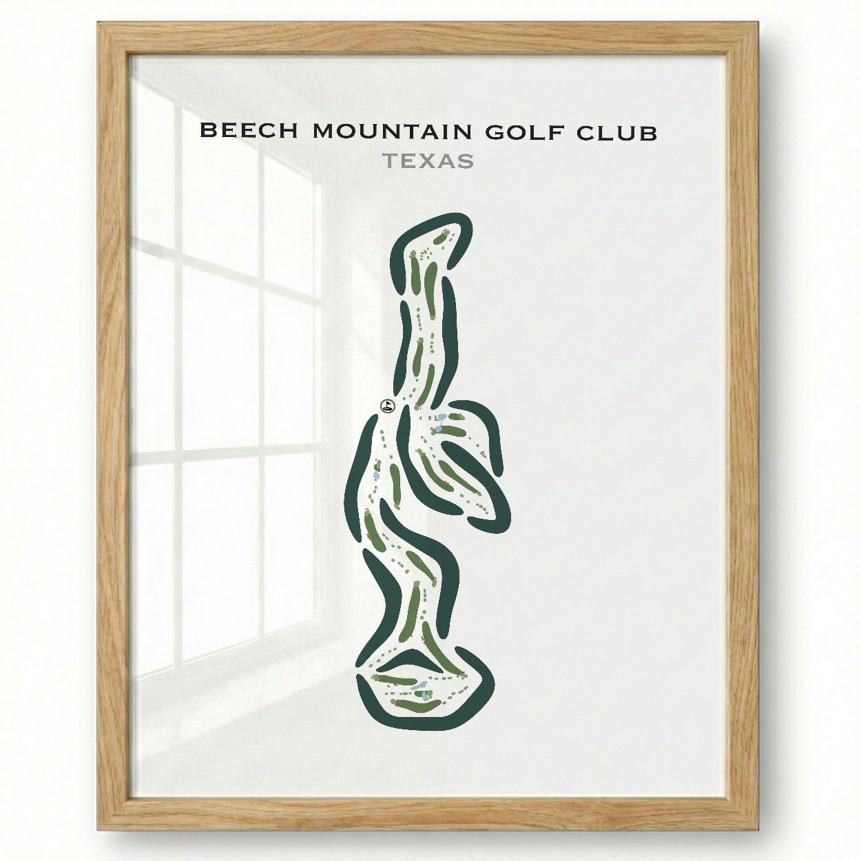 Beech Mountain Golf Club, North Carolina - Printed Golf Courses