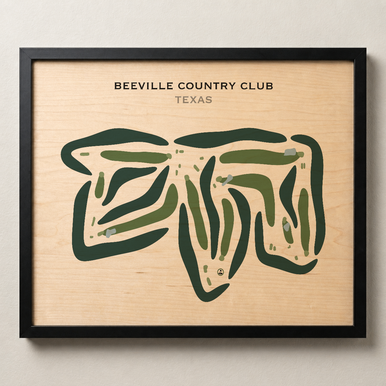 Beeville Country Club, Texas - Printed Golf Courses