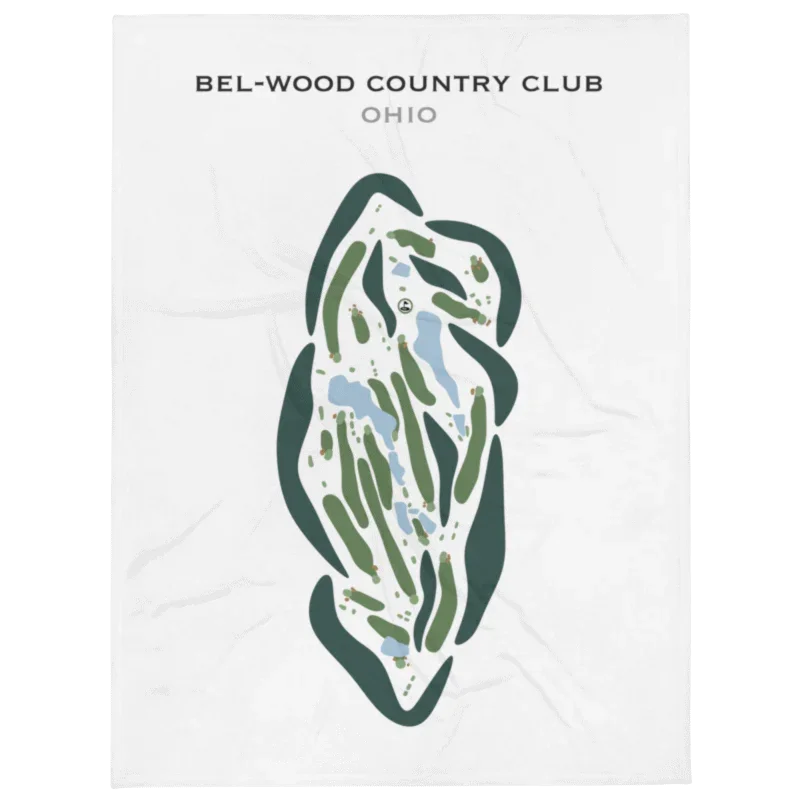 Bel-Wood Country Club, Ohio - Printed Golf Courses