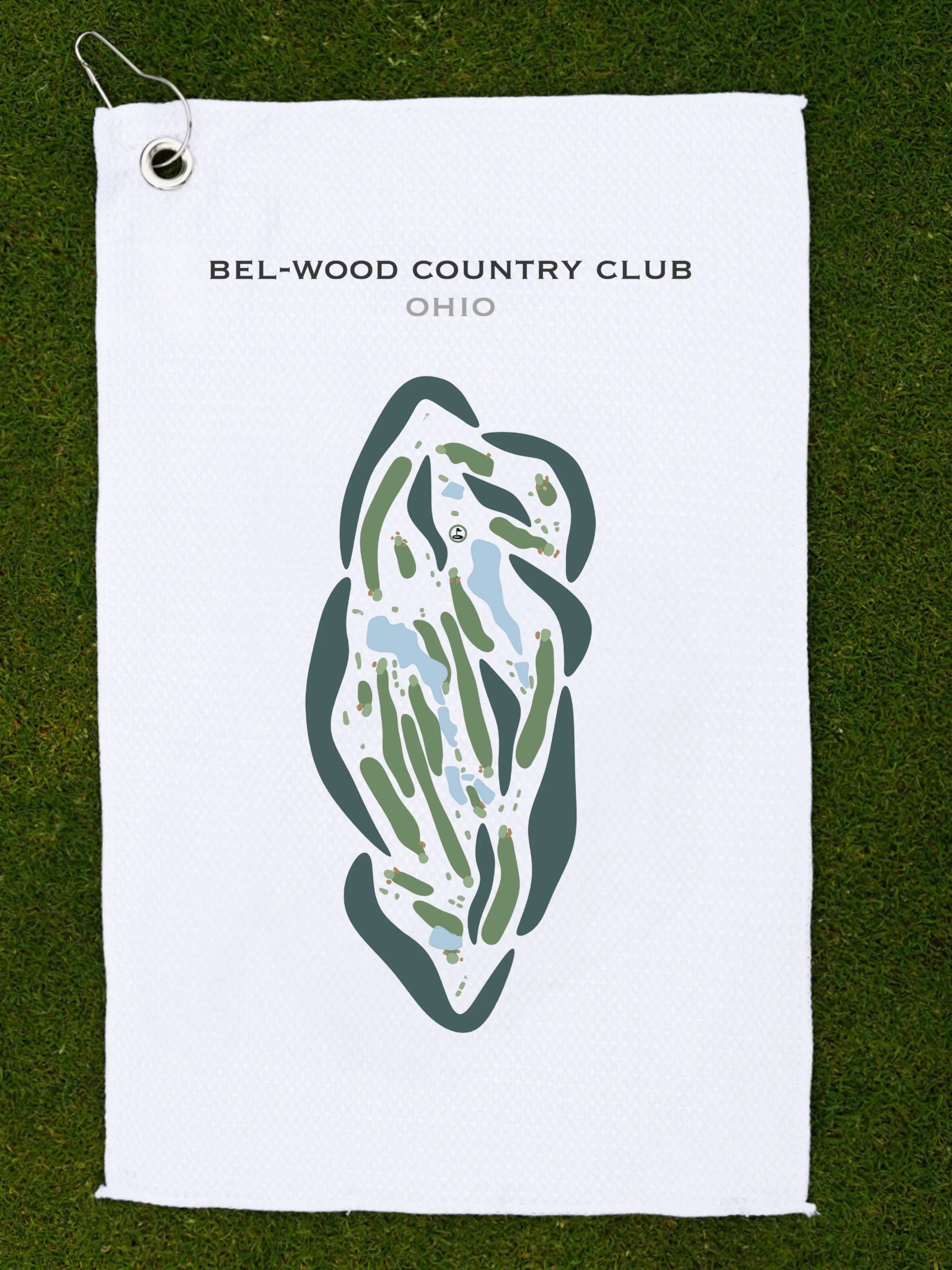 Bel-Wood Country Club, Ohio - Printed Golf Courses