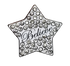 Believe Star with Crystals Ball Marker & Hat Clip by ReadyGOLF