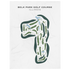 Belk Park Golf Course, Illinois - Printed Golf Courses