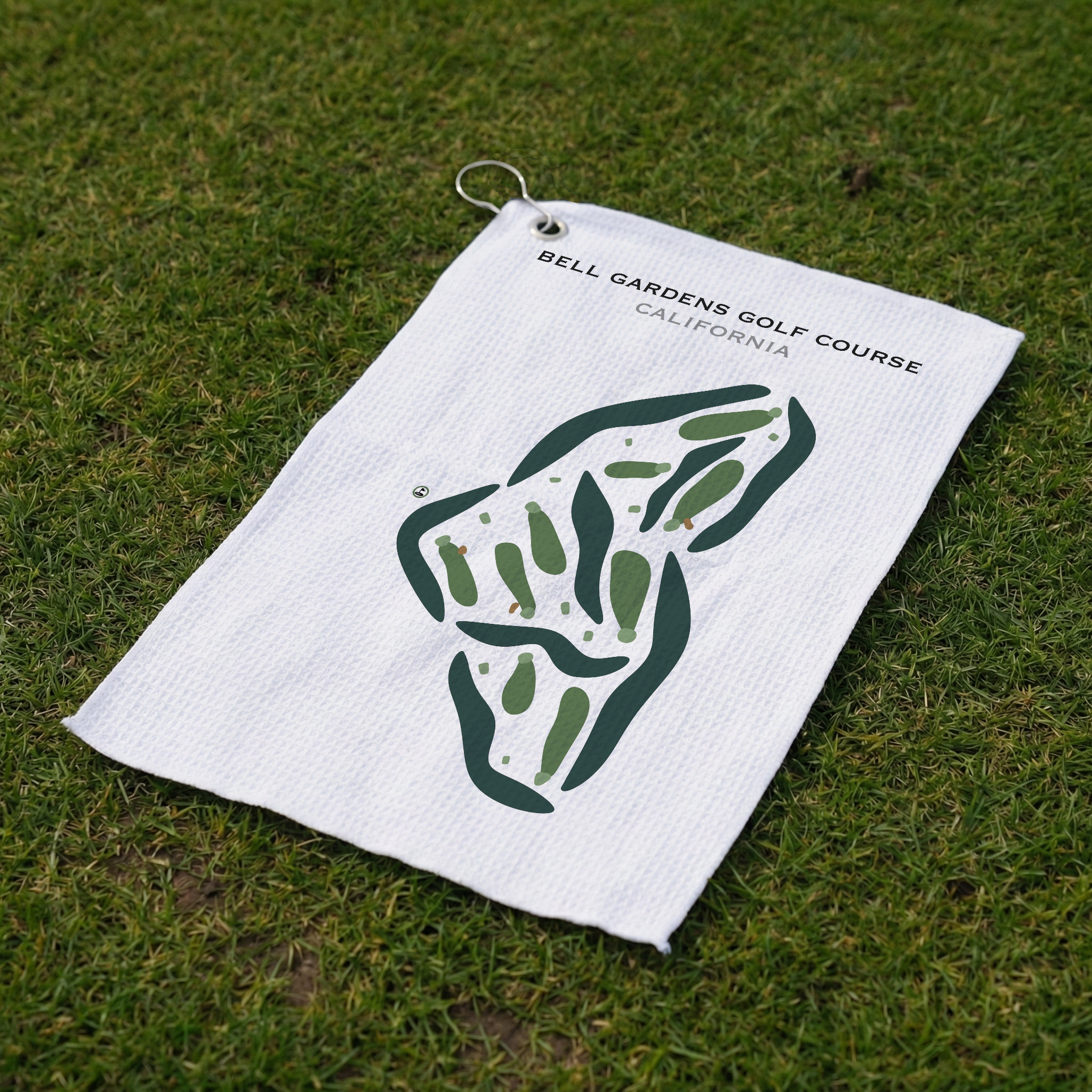 Bell Gardens Golf Course, California - Printed Golf Courses