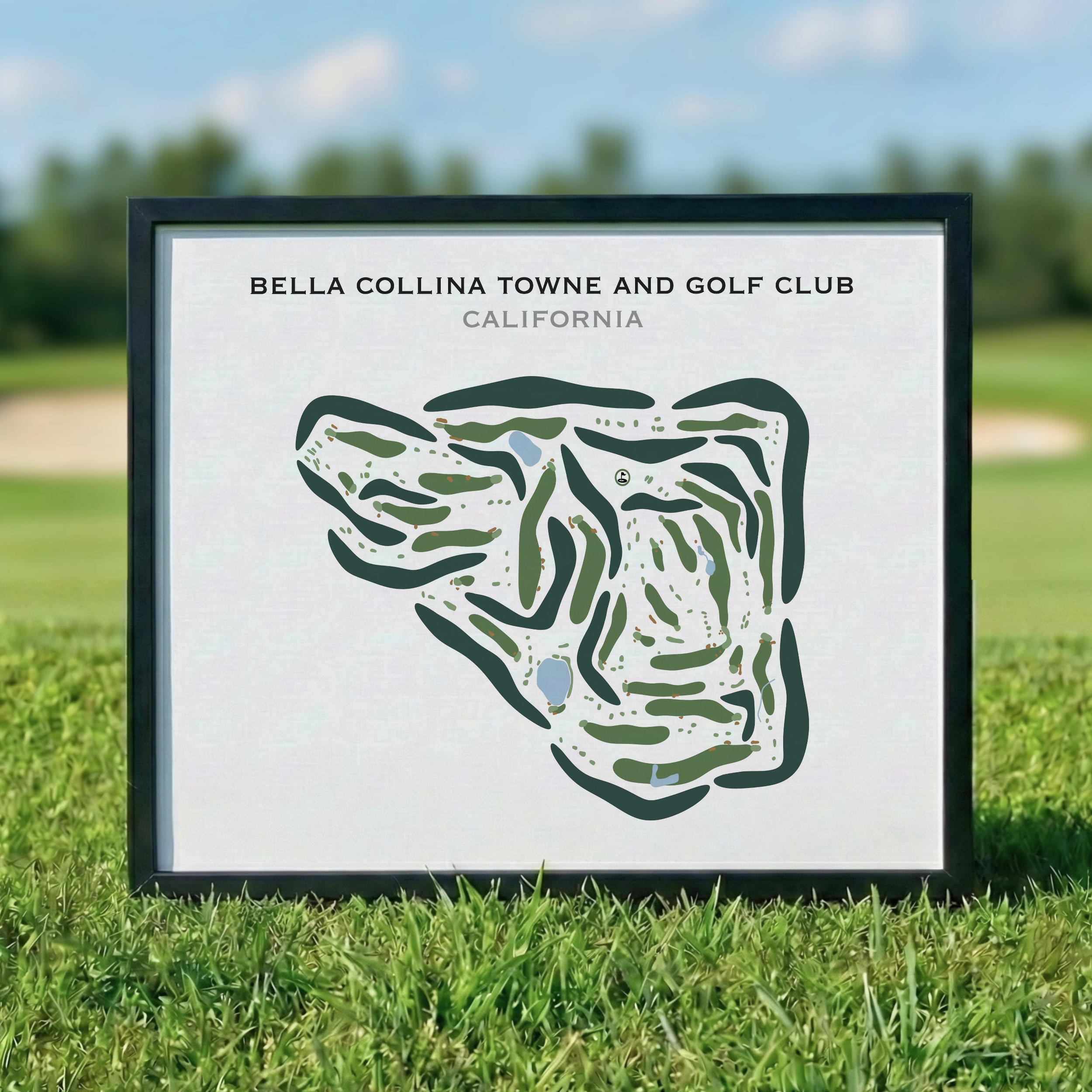 Bella Collina Towne & Golf Club, California - Printed Golf Courses