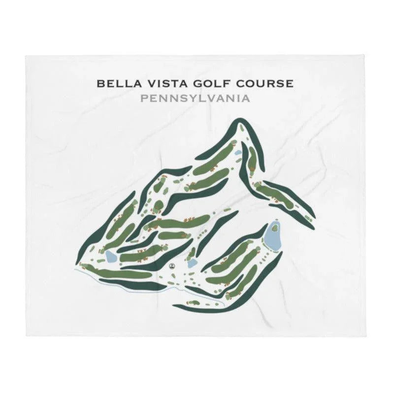 Bella Vista Golf Course, Pennsylvania - Printed Golf Course