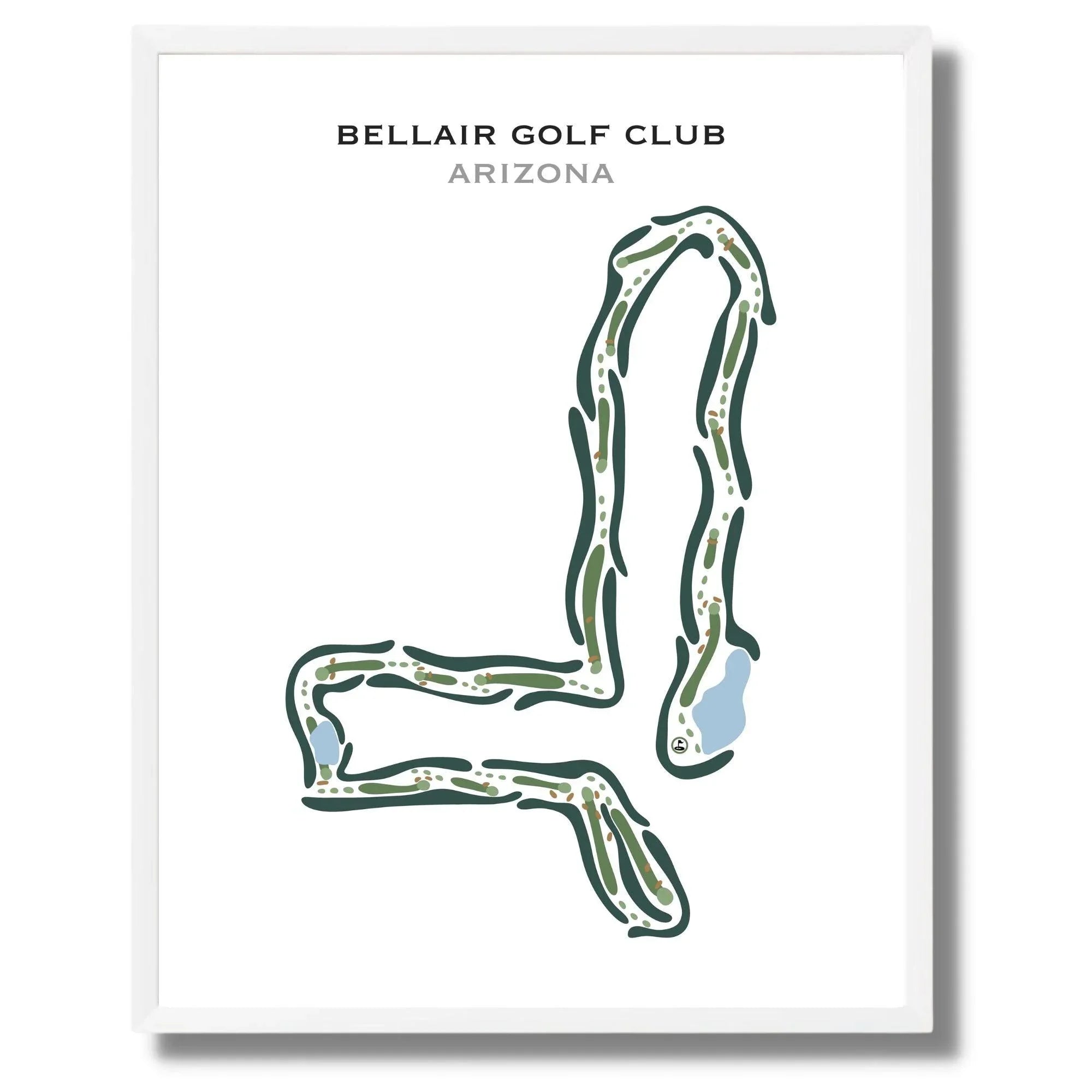 Bellair Golf Club, Arizona - Printed Golf Courses