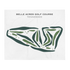Belle Acres Golf Course, Tennessee - Printed Golf Courses