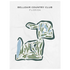 Belleair Country Club, Florida - Printed Golf Courses