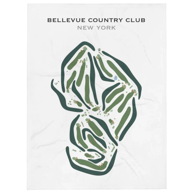 Bellevue Country Club, New York - Printed Golf Courses