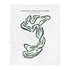Bellingham Golf & Country Club, Washington - Printed Golf Courses