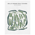Bello Woods Golf Course, Michigan - Printed Golf Courses
