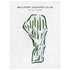 Bellport Country Club, New York - Printed Golf Course