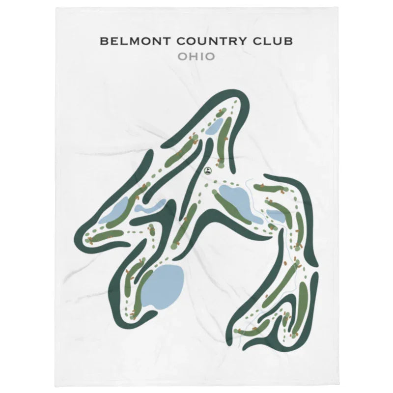 Belmont Country Club, Ohio - Printed Golf Courses